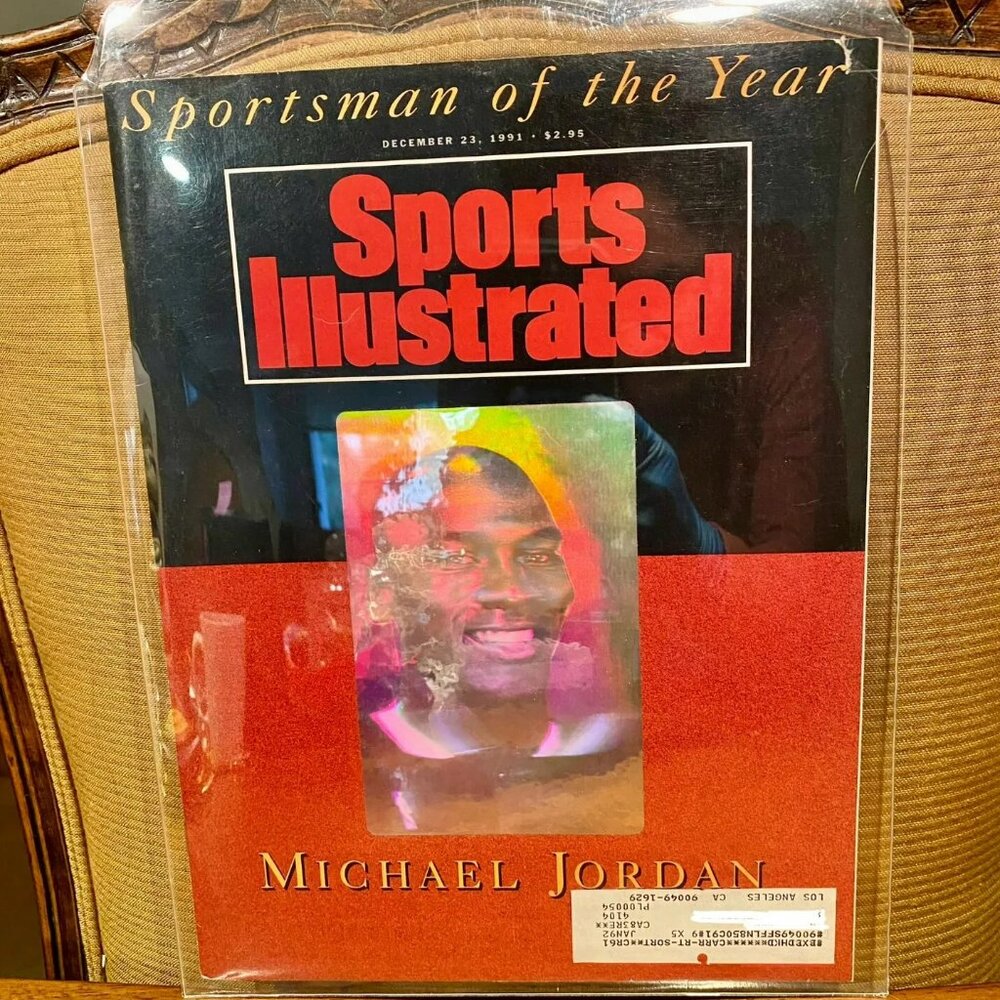 Vtg Sports Illustrated 1991 Sportsman of the Year Michael Jordan Special Issue